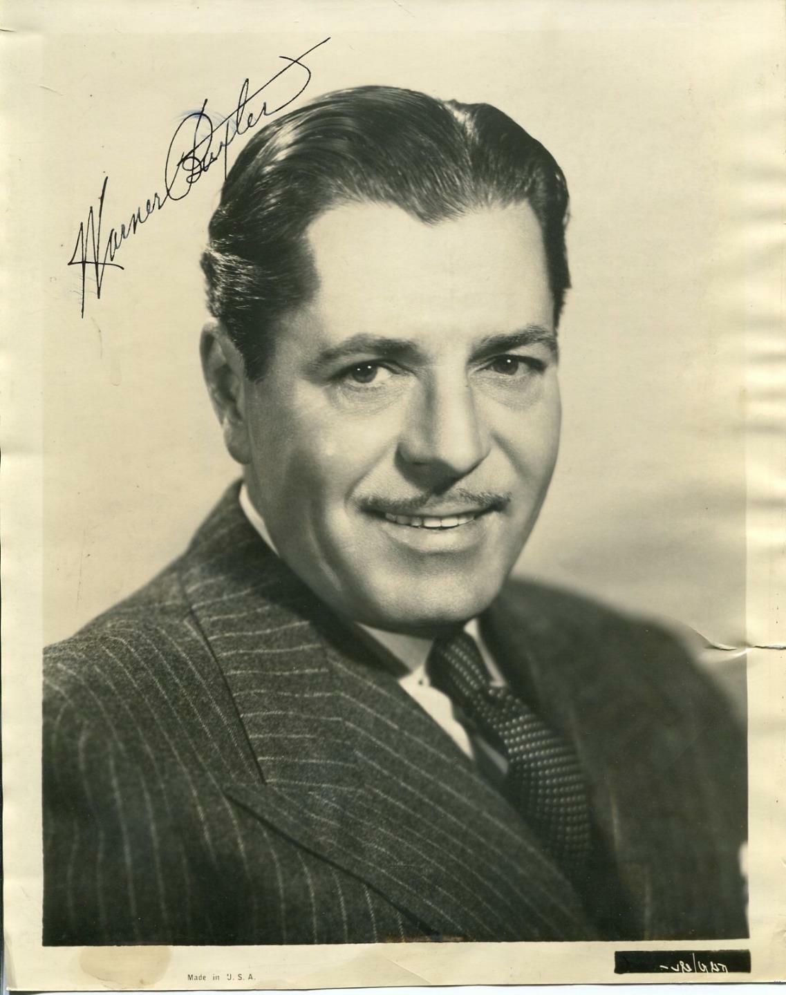 Warner Baxter